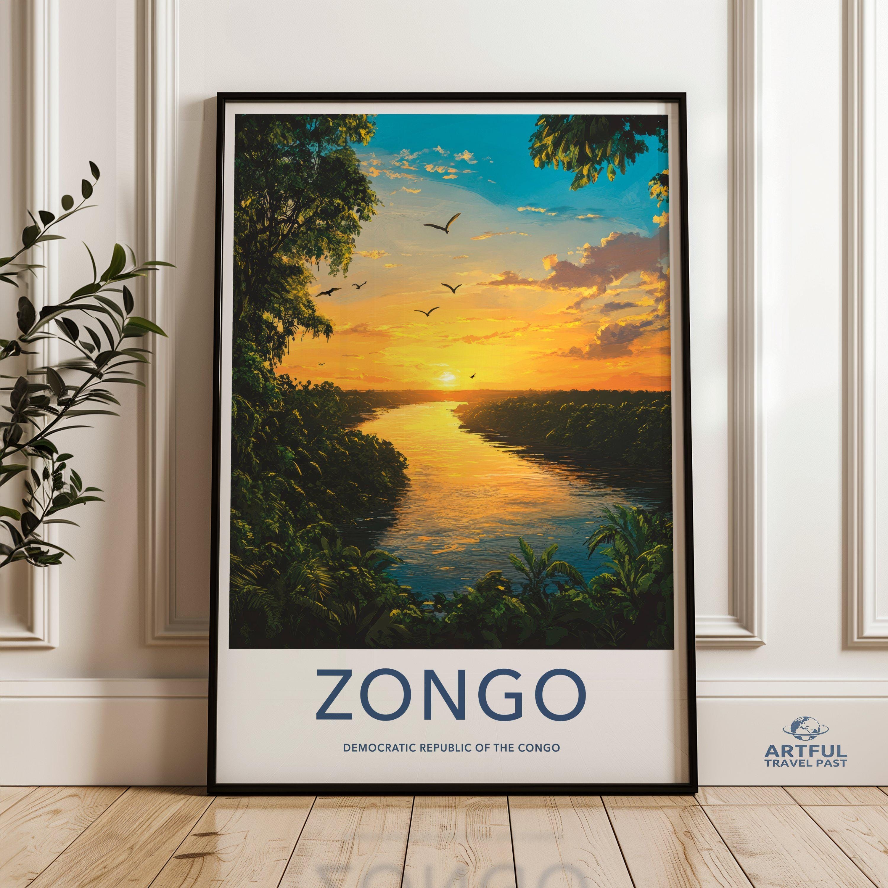 Zongo Poster – Congo Wall Art