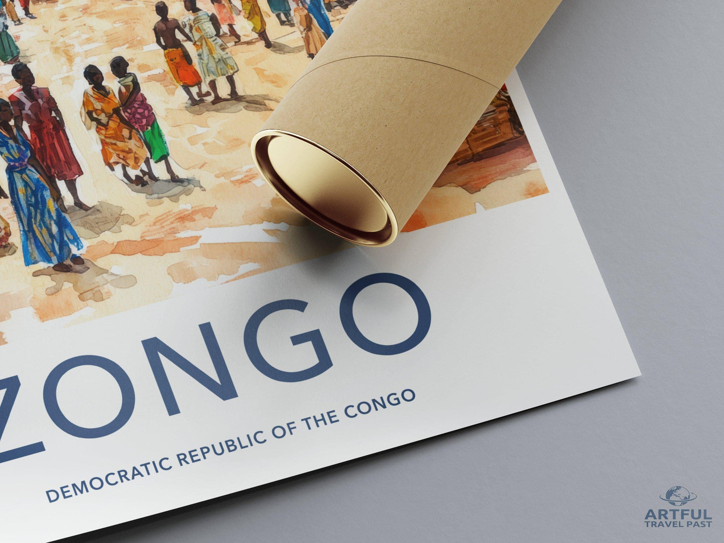 Zongo Poster – Congo Wall Art