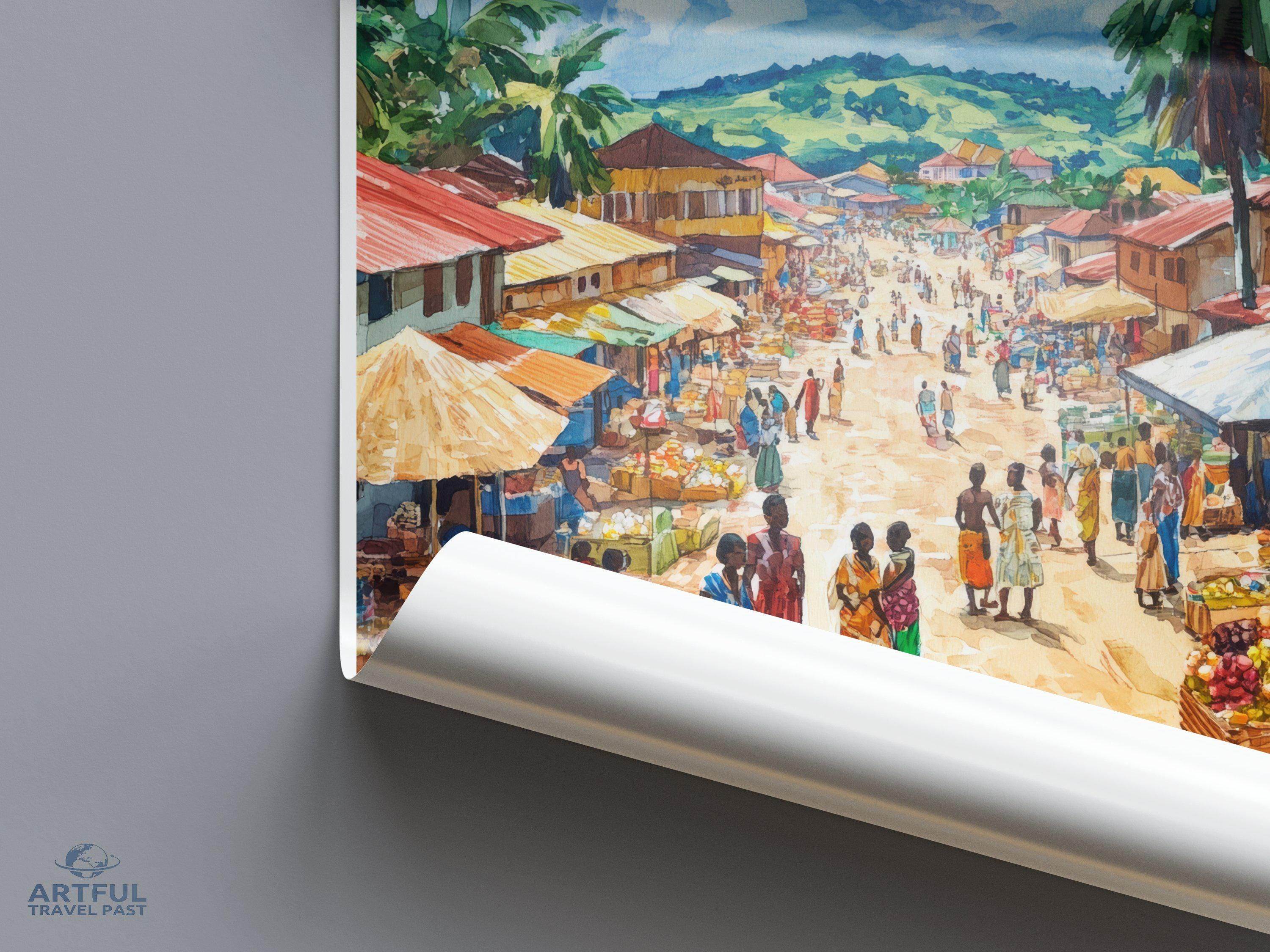 Zongo Poster – Congo Wall Art