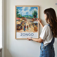 Zongo Poster – Congo Wall Art