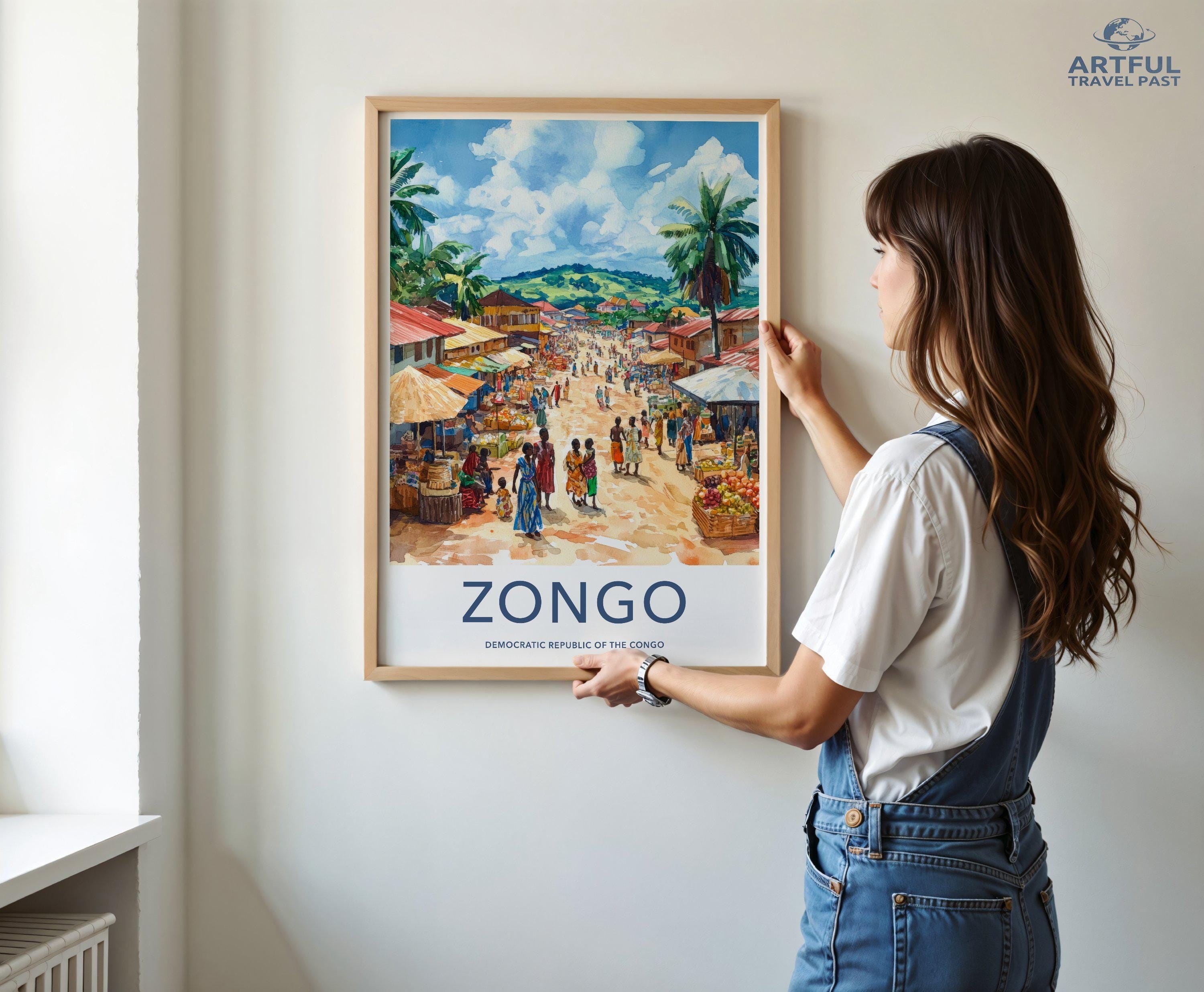 Zongo Poster – Congo Wall Art