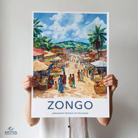 Zongo Poster – Congo Wall Art