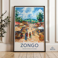 Zongo Poster – Congo Wall Art