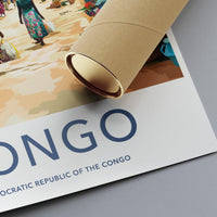 Zongo Poster | Democratic Republic of the Congo Africa Wall Art
