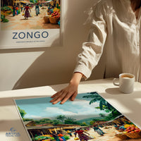 Zongo Poster | Democratic Republic of the Congo Africa Wall Art