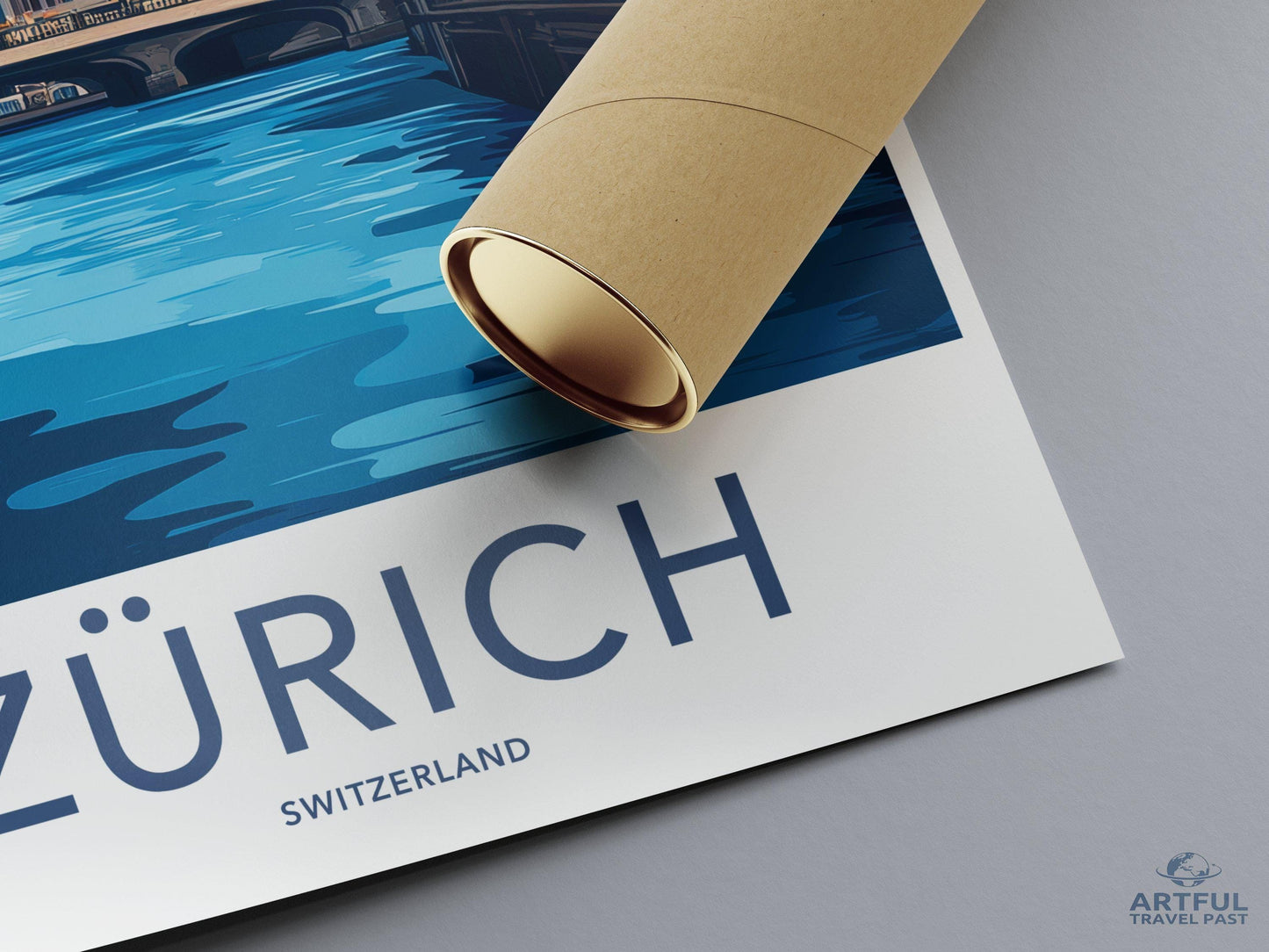 Zurich Poster - Switzerland Wall Art