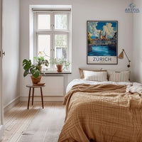 Zurich Poster - Switzerland Wall Art