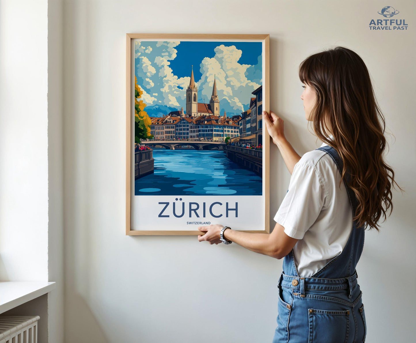 Zurich Poster - Switzerland Wall Art