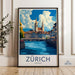 Zurich Poster - Switzerland Wall Art