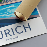 Zurich Poster - Switzerland Wall Art