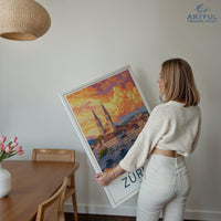 Zurich Poster - Switzerland Wall Art