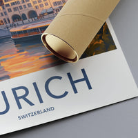 Zurich Poster - Switzerland Wall Art