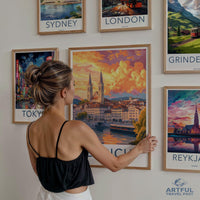 Zurich Poster - Switzerland Wall Art