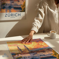 Zurich Poster - Switzerland Wall Art