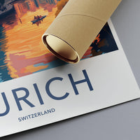 Zurich Switzerland Poster