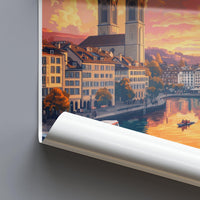 Zurich Switzerland Poster