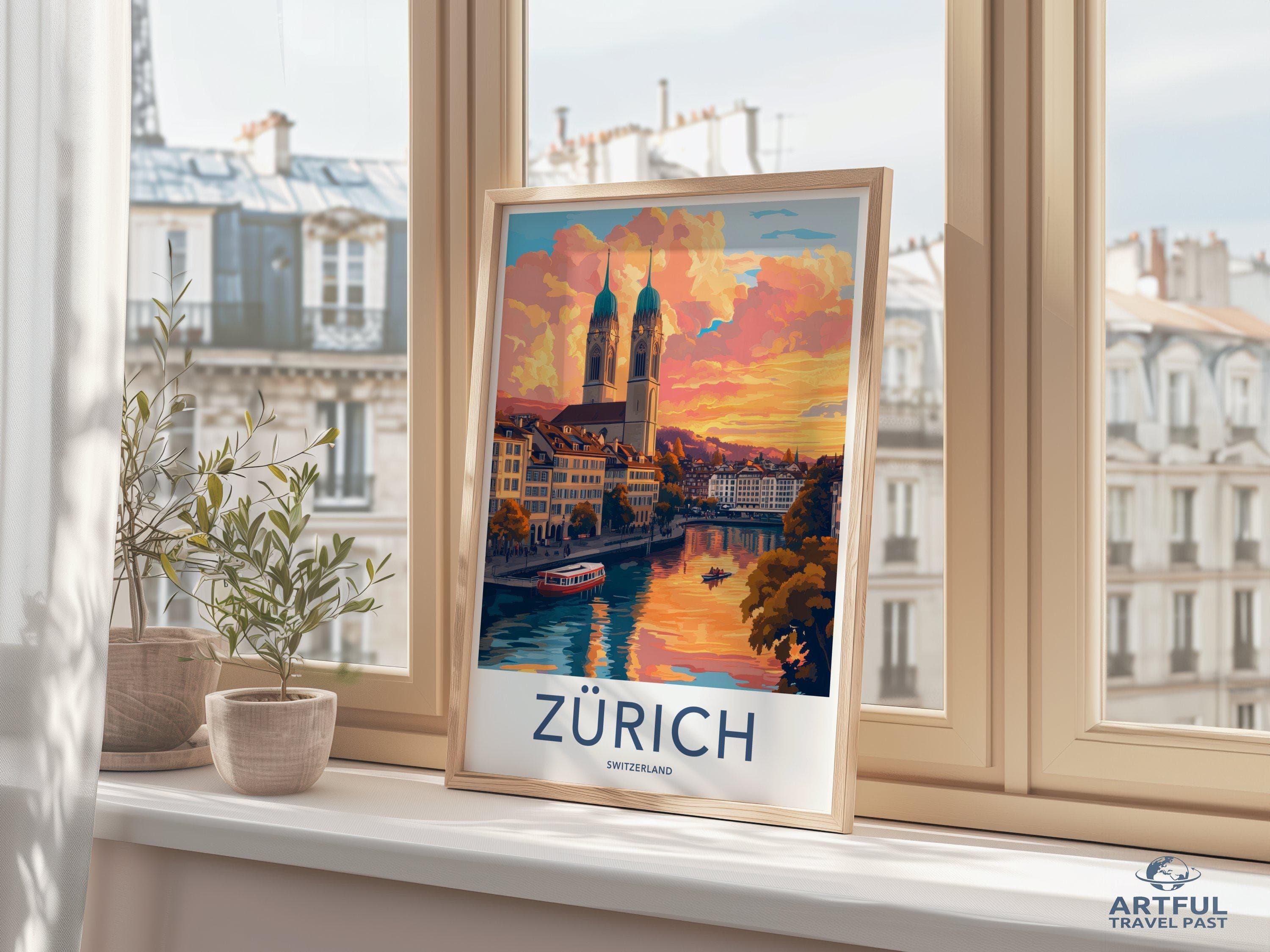 Zurich Switzerland Poster