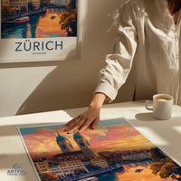Zurich Switzerland Poster