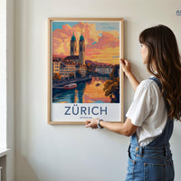 Zurich Switzerland Poster