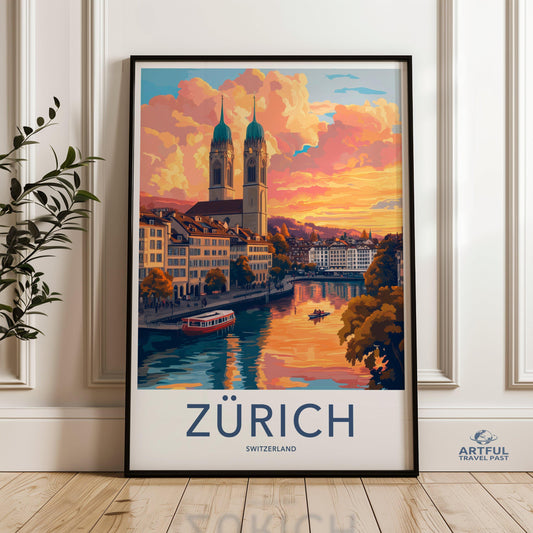 Zurich Switzerland Poster
